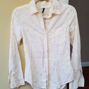 Floral Button Down Flannel